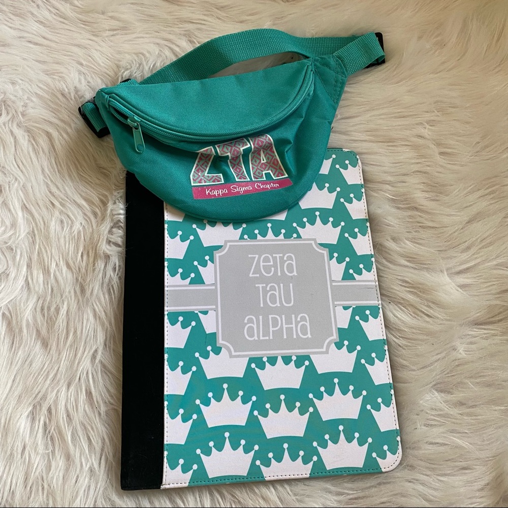 ZTA Notebook Cover and Fanny Pack
